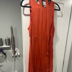 American eagle skater dress with waist tie